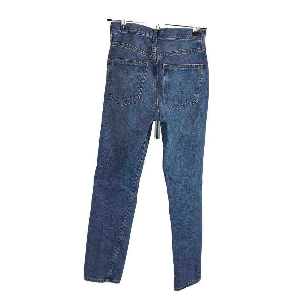 Co Classic Indigo High Rise Tapered Denim Jeans Size 25 - Picture 3 of 5